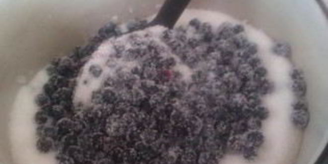 Рецепт черничного варенья на зиму