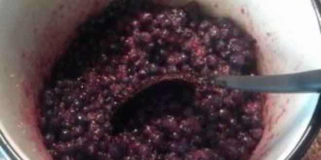 Рецепт черничного варенья на зиму