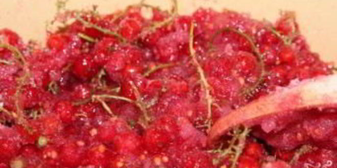 Рецепт густого варенья из красной смородины