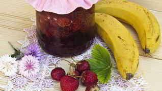 Рецепт Клубнично-бананового варенье