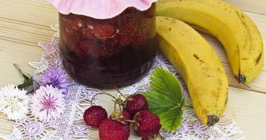 Рецепт Клубнично-бананового варенье