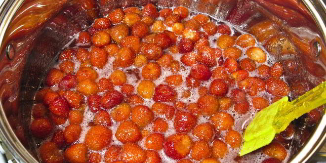 Рецепт клубнично-бананового варенье