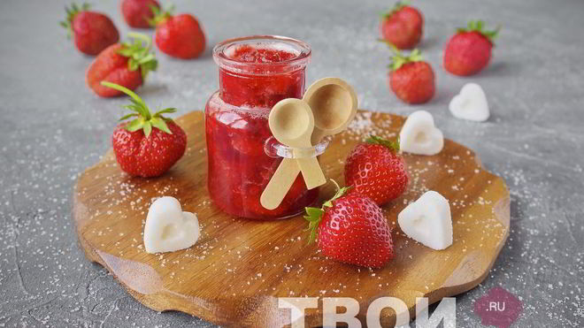 Рецепт клубничного конфитюра