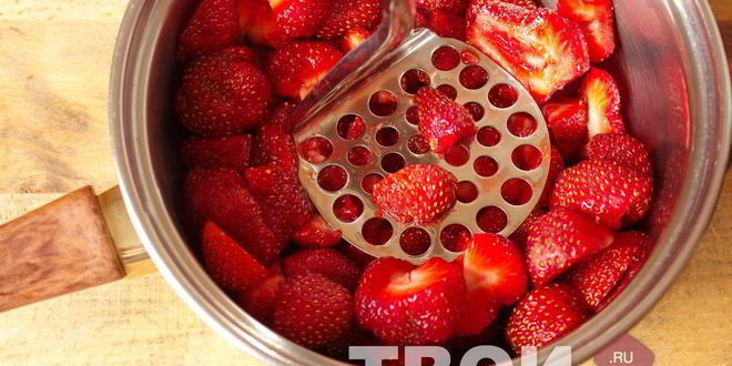 Рецепт клубничного конфитюра