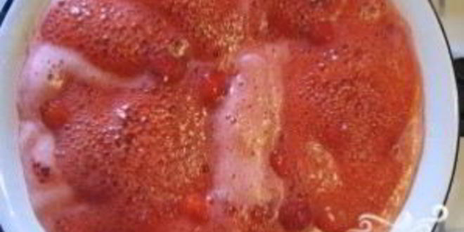 Рецепт конфитюра из клубники