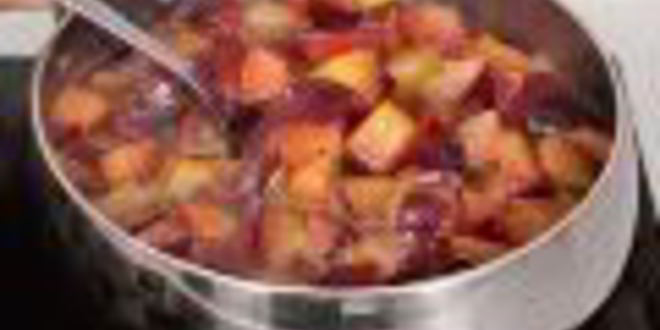 Рецепт конфитюра из слив с ромовым изюмом