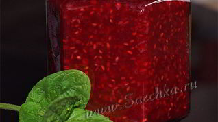 Рецепт Малинового варенья с мятой