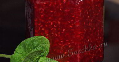 Рецепт Малинового варенья с мятой