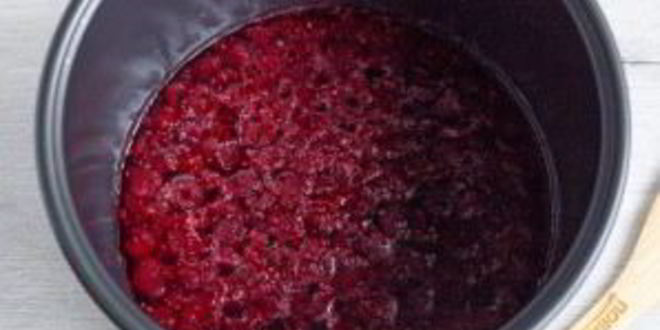 Рецепт малинового варенья в мультиварке