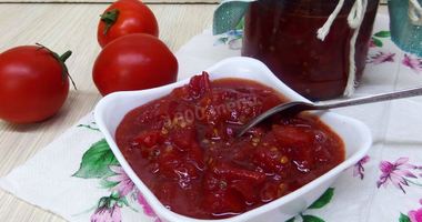 Рецепт Помидорного варенья с лимонами на зиму