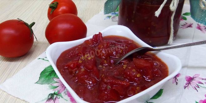 Рецепт Помидорного варенья с лимонами на зиму