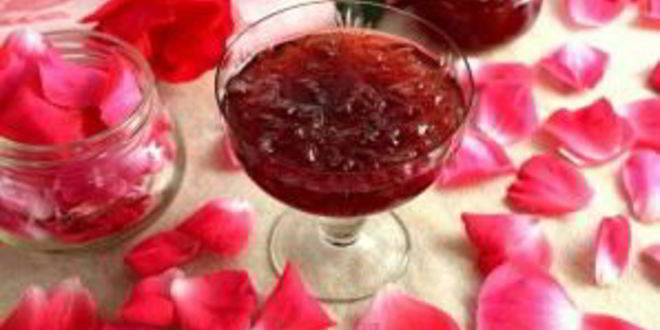 Рецепт розового варенья