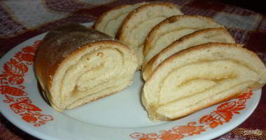Рецепт Рулета из дрожжевого теста с вареньем