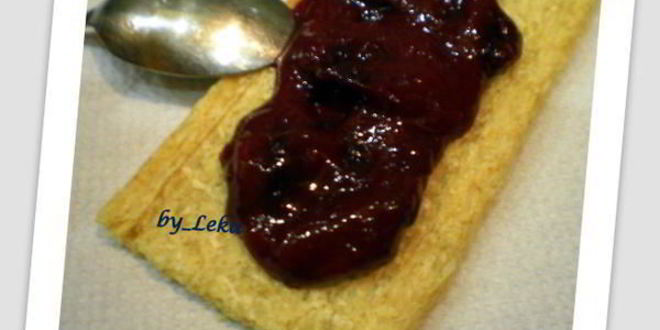 Рецепт Сливового конфитюра с шоколадом и мятой