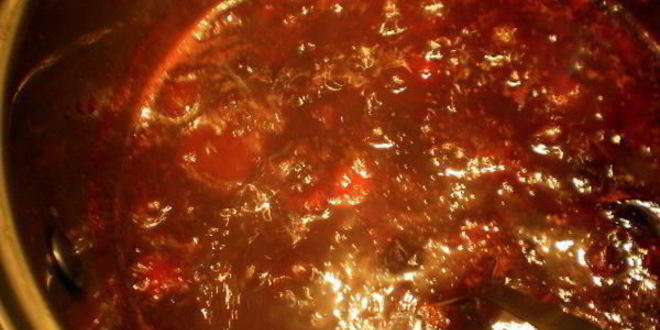 Рецепт сливового конфитюра с шоколадом и мятой