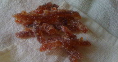 Рецепт Цукатов из апельсиновых корочек