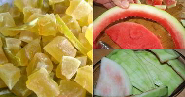 Рецепт Цукатов из арбузных корок