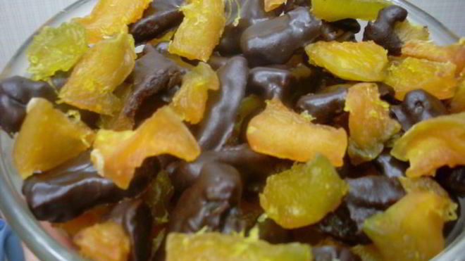 Рецепт цукатов из тыквы