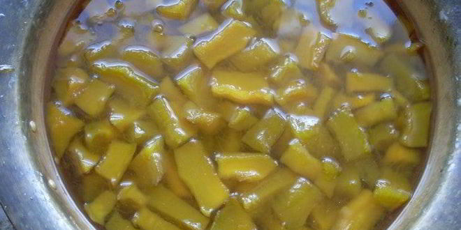 Рецепт цукатов из тыквы