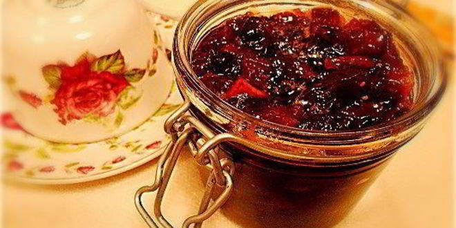 Рецепт Тыквенного конфитюра Дары осени с ягодами и апельсином