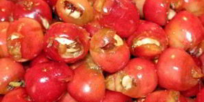 Рецепт варенья из черешни с арахисом