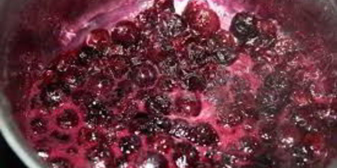 Рецепт варенья из черники в микроволновке