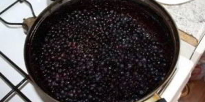 Рецепт варенья из черники