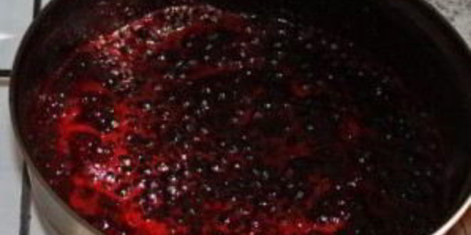 Рецепт варенья из черники