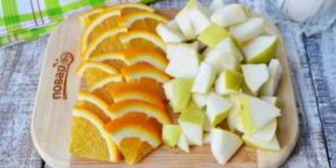 Рецепт варенья из груш с апельсином