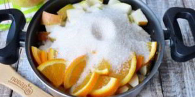 Рецепт варенья из груш с апельсином