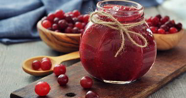 Рецепт Варенья из клюквы без варки