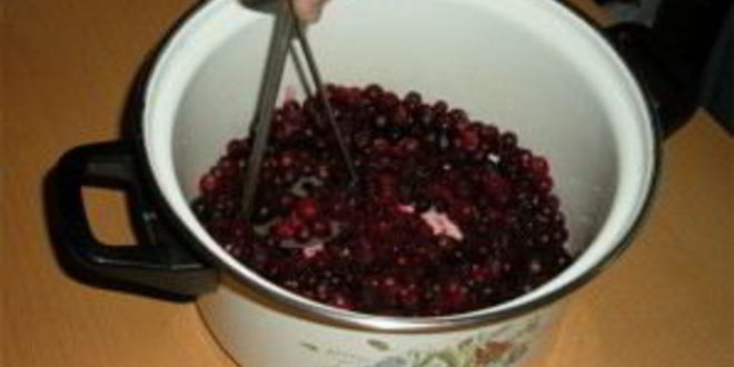 Рецепт варенья из клюквы без варки