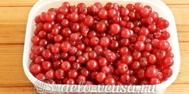 Рецепт варенья из красной смородины на зиму