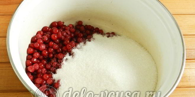 Рецепт варенья из красной смородины на зиму