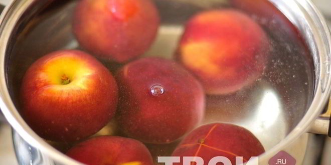 Рецепт варенья из персиков