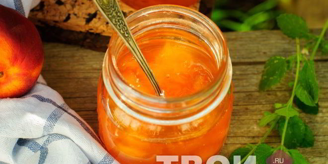 Рецепт варенья из персиков