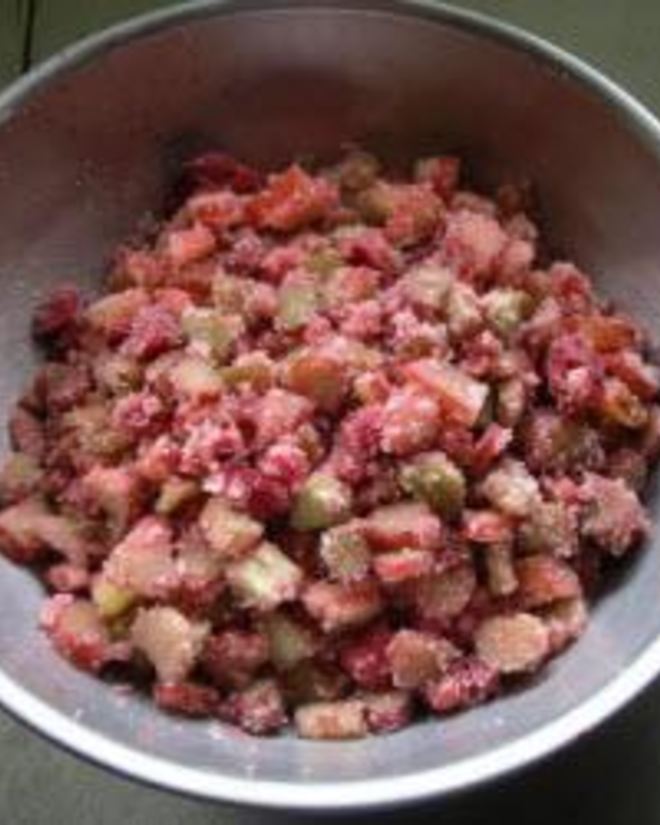 Рецепт варенья из ревеня и малины