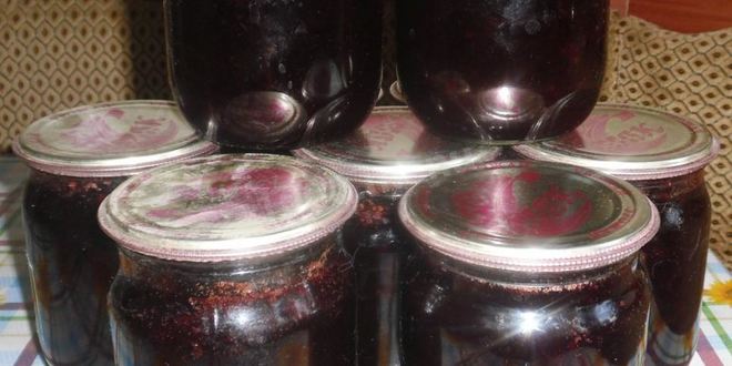 Рецепт Варенья из спелой сливы на зиму