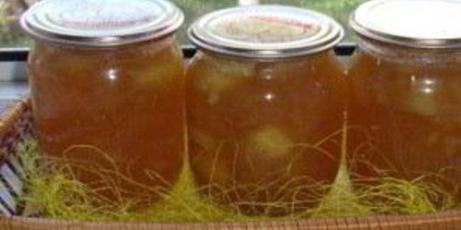 Рецепт варенья из яблок без воды