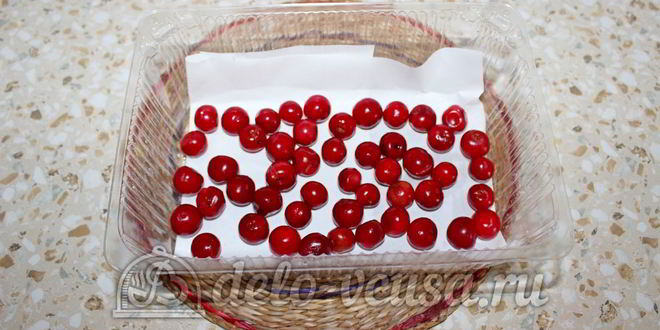 Рецепт вишни на зиму