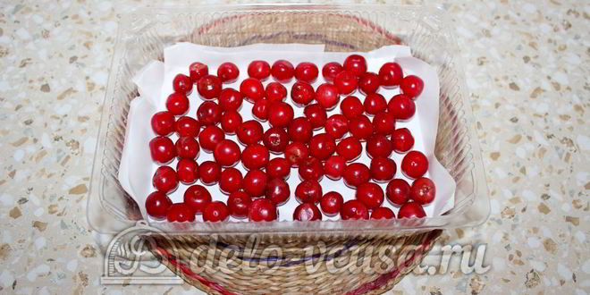 Рецепт вишни на зиму