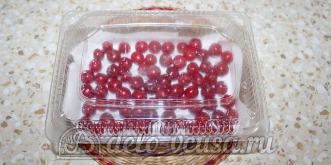 Рецепт вишни на зиму