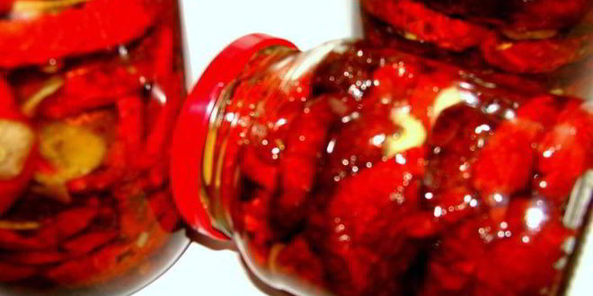 Рецепт вяленых помидорок