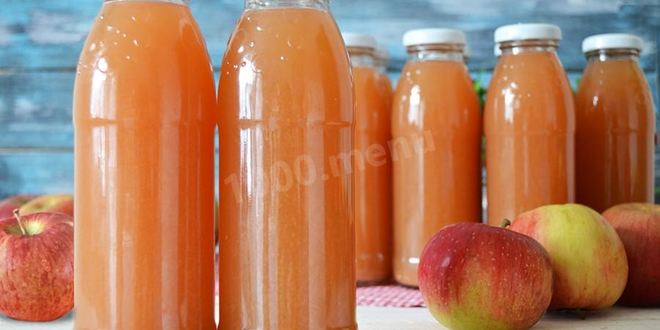 Рецепт Яблочного сока на зиму через соковыжималку