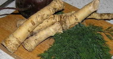 Рецепт Заготовки хрена на зиму