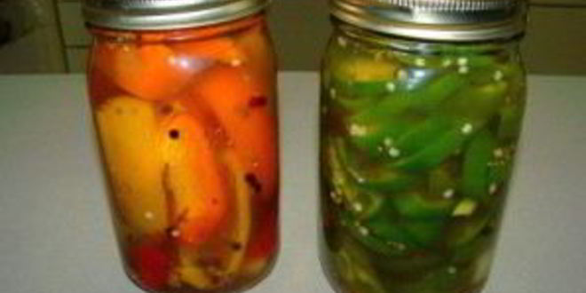 Рецепт закатки болгарского перца на зиму