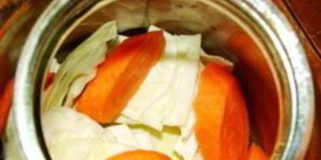 Рецепт закаток из капусты на зиму