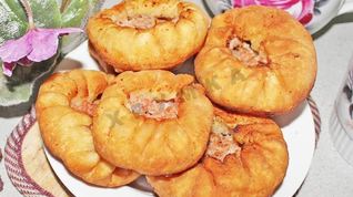 Рецепт Беляшей без дрожжей с мясом