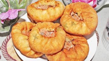 Рецепт Беляшей без дрожжей с мясом