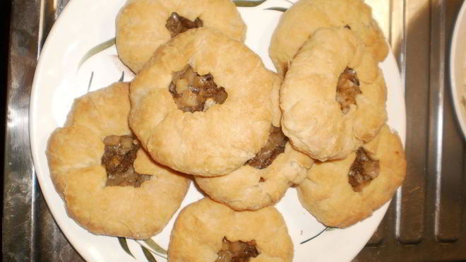 Рецепт беляшей с мясом в духовке